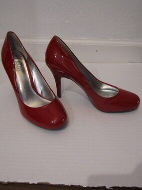 Red Patent High Heel Pumps - Women Shoes Heels